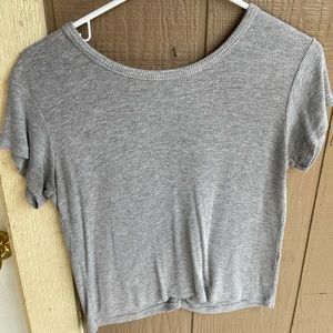 Brandy Melville grey top
